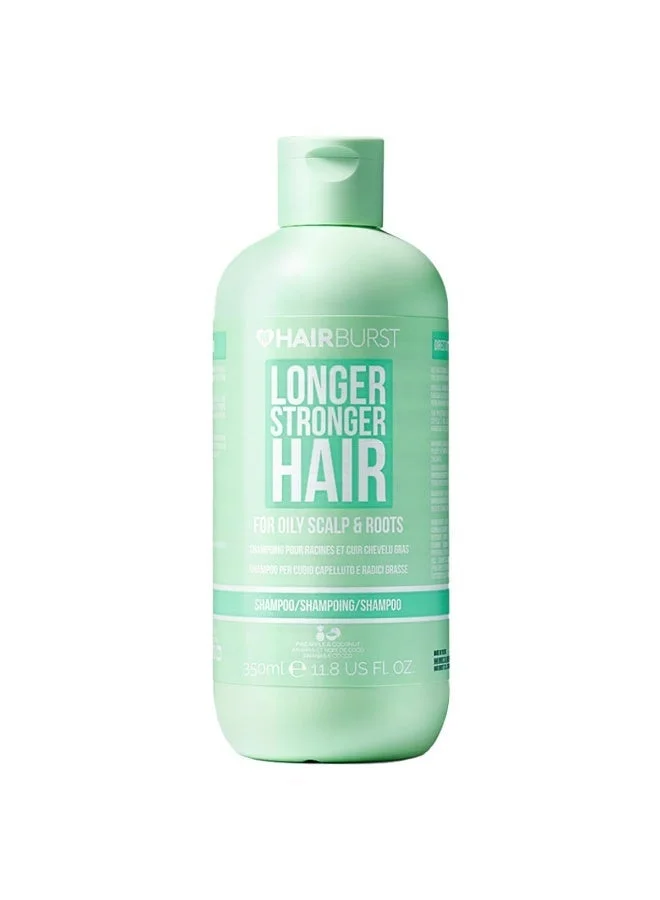 هيربرست شامبو للشعر أقوى وأطول لفروة الرأس الدهنية والجذور - ٣٥٠ مل